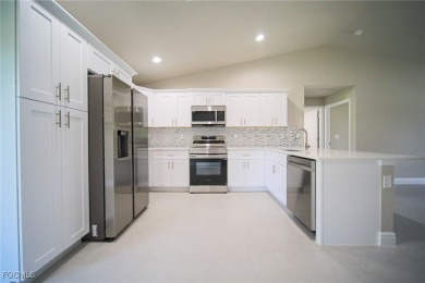 BRAND NEW CONSTRUCTION ON A FRESHWATER CANAL LOT WITH A GREAT on Mirror Lakes Golf Club in Florida - for sale on GolfHomes.com, golf home, golf lot