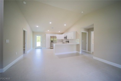 BRAND NEW CONSTRUCTION ON A FRESHWATER CANAL LOT WITH A GREAT on Mirror Lakes Golf Club in Florida - for sale on GolfHomes.com, golf home, golf lot