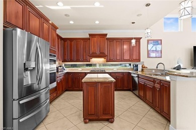 Former Toll Brothers Model Home - Belle Lago Masterpiece with on Estero Country Club in Florida - for sale on GolfHomes.com, golf home, golf lot