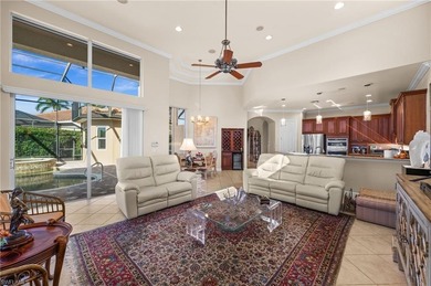Former Toll Brothers Model Home - Belle Lago Masterpiece with on Estero Country Club in Florida - for sale on GolfHomes.com, golf home, golf lot