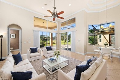 Former Toll Brothers Model Home - Belle Lago Masterpiece with on Estero Country Club in Florida - for sale on GolfHomes.com, golf home, golf lot