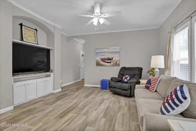 Truly a BOATER'S PARADISE -park your boat, jet-ski in your yard on Brick Landing Plantation Yacht and Golf Club in North Carolina - for sale on GolfHomes.com, golf home, golf lot