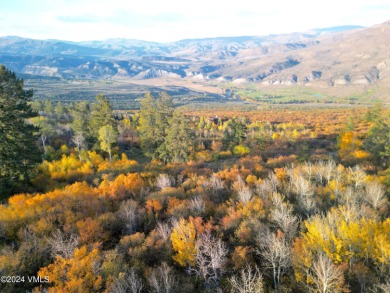 Touted as one of the best view lots in the Travis Creek on Red Sky Ranch and Golf Club in Colorado - for sale on GolfHomes.com, golf home, golf lot