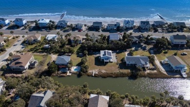 Meticulously maintained Edisto cottage fronting on a saltwater on The Plantation Course At Edisto in South Carolina - for sale on GolfHomes.com, golf home, golf lot