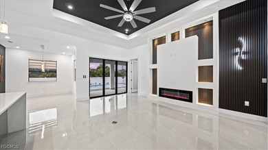 Welcome to your dream home! Nestled on a spacious lot,in front on Burnt Store Golf Club in Florida - for sale on GolfHomes.com, golf home, golf lot