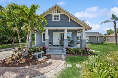 TWO HOUSES FOR THE PRICE OF ONE! This charming historic property on Fort Myers Country Club in Florida - for sale on GolfHomes.com, golf home, golf lot