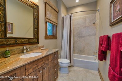 Enjoy this spacious and comfortable 5,254 sq. ft. home with 4 on Teton Springs Resort and Club in Idaho - for sale on GolfHomes.com, golf home, golf lot