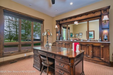 Enjoy this spacious and comfortable 5,254 sq. ft. home with 4 on Teton Springs Resort and Club in Idaho - for sale on GolfHomes.com, golf home, golf lot