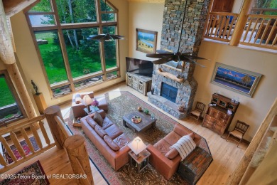 Enjoy this spacious and comfortable 5,254 sq. ft. home with 4 on Teton Springs Resort and Club in Idaho - for sale on GolfHomes.com, golf home, golf lot
