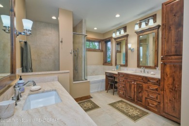 Enjoy this spacious and comfortable 5,254 sq. ft. home with 4 on Teton Springs Resort and Club in Idaho - for sale on GolfHomes.com, golf home, golf lot