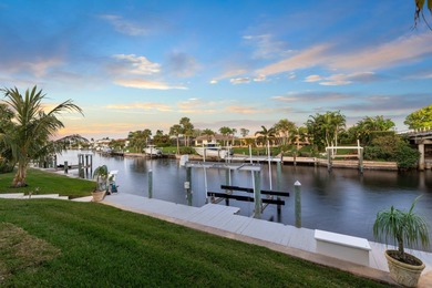 Stunning waterfront top-down remodel in the sought-after Yacht & on Yacht and Country Club in Florida - for sale on GolfHomes.com, golf home, golf lot