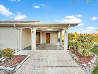 Welcome to this beautifully maintained 2 bedroom, 2 bathroom end on  in Florida - for sale on GolfHomes.com, golf home, golf lot