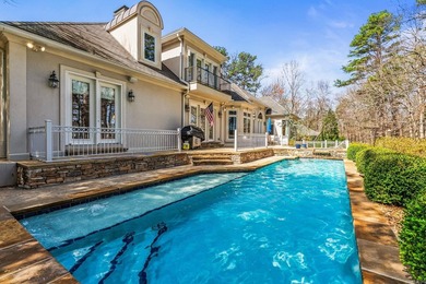Overlooking the scenic fairways and tranquil lakes of Chenal's on Chenal Country Club - Bear Den Mountain in Arkansas - for sale on GolfHomes.com, golf home, golf lot