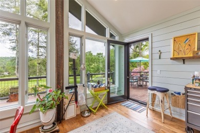 Enjoy the Highlands mountain lifestyle in this beautiful home on Highlands Falls Country Club in North Carolina - for sale on GolfHomes.com, golf home, golf lot