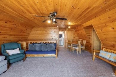 Come see this fully furnished, updated, rustic cabin in on Bear Lake West Golf and Country Club in Idaho - for sale on GolfHomes.com, golf home, golf lot