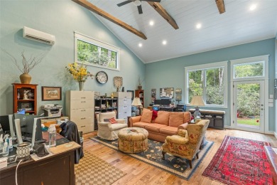 Enjoy the Highlands mountain lifestyle in this beautiful home on Highlands Falls Country Club in North Carolina - for sale on GolfHomes.com, golf home, golf lot