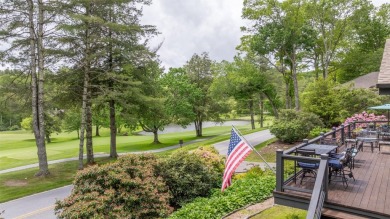 Enjoy the Highlands mountain lifestyle in this beautiful home on Highlands Falls Country Club in North Carolina - for sale on GolfHomes.com, golf home, golf lot