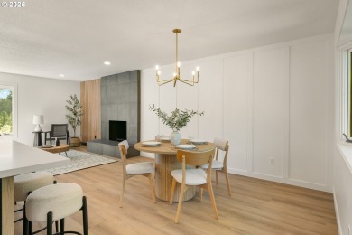 Don't miss this stunning 5-bedroom, 3-bathroom home where modern on Lake Oswego Municipal Golf Course in Oregon - for sale on GolfHomes.com, golf home, golf lot