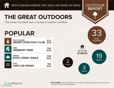 Come and see this beautiful one of a kind end unit overlooking on Desert Rose Golf Course in Nevada - for sale on GolfHomes.com, golf home, golf lot