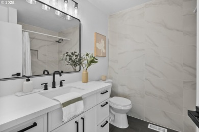 Don't miss this stunning 5-bedroom, 3-bathroom home where modern on Lake Oswego Municipal Golf Course in Oregon - for sale on GolfHomes.com, golf home, golf lot