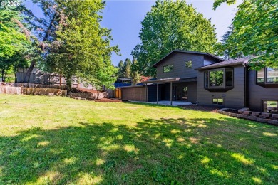 Don't miss this stunning 5-bedroom, 3-bathroom home where modern on Lake Oswego Municipal Golf Course in Oregon - for sale on GolfHomes.com, golf home, golf lot