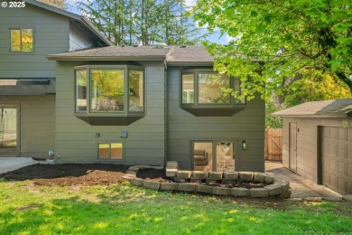 Don't miss this stunning 5-bedroom, 3-bathroom home where modern on Lake Oswego Municipal Golf Course in Oregon - for sale on GolfHomes.com, golf home, golf lot