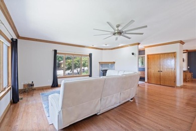 This exquisite custom home features breathtaking views of miles on Holiday Island Golf Course in Arkansas - for sale on GolfHomes.com, golf home, golf lot