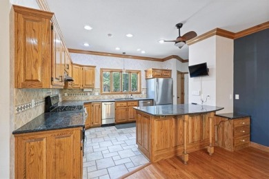 This exquisite custom home features breathtaking views of miles on Holiday Island Golf Course in Arkansas - for sale on GolfHomes.com, golf home, golf lot