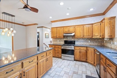 This exquisite custom home features breathtaking views of miles on Holiday Island Golf Course in Arkansas - for sale on GolfHomes.com, golf home, golf lot