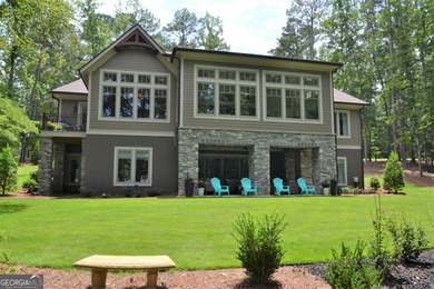 Beautiful lake views, this home is located in the sought after on Reynolds Lake Oconee - The Oconee in Georgia - for sale on GolfHomes.com, golf home, golf lot