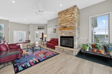 Discover this beautifully updated 4-bedroom, 3.5-bath home in on Hawks Landing Golf Club in Wisconsin - for sale on GolfHomes.com, golf home, golf lot