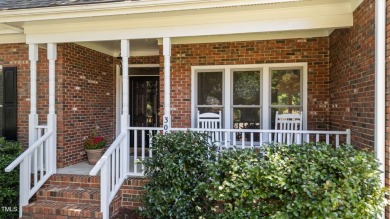 Fall in love with this beautiful custom-built brick front home on The Neuse Golf Club in North Carolina - for sale on GolfHomes.com, golf home, golf lot