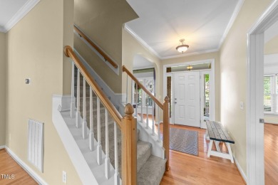 Fall in love with this beautiful custom-built brick front home on The Neuse Golf Club in North Carolina - for sale on GolfHomes.com, golf home, golf lot