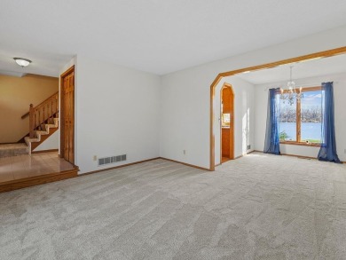 Spacious, scenic, and serene, this 4-bedroom, 3-bath lake house on Chomonix Golf Course in Minnesota - for sale on GolfHomes.com, golf home, golf lot