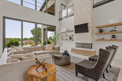 A showcase of modern elegance, this 6-bed, 7.5-bath contemporary on Paragould Country Club in Arkansas - for sale on GolfHomes.com, golf home, golf lot