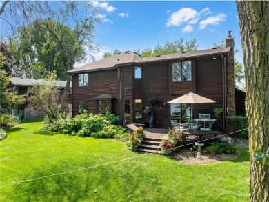 Spacious, scenic, and serene, this 4-bedroom, 3-bath lake house on Chomonix Golf Course in Minnesota - for sale on GolfHomes.com, golf home, golf lot