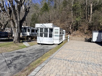 Nice RV lot backed up to the mountain giving you a more private on Bent Creek Golf Course in Tennessee - for sale on GolfHomes.com, golf home, golf lot