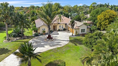 Stuart West Equestrian Estate on 5.8 Acres with Guest House on The Cape Club of Palm City in Florida - for sale on GolfHomes.com, golf home, golf lot