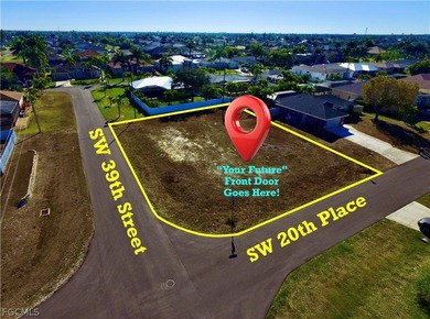 Oversized Corner Lot in Highly Desirable SW Cape Coral! on Royal Tee Country Club in Florida - for sale on GolfHomes.com, golf home, golf lot