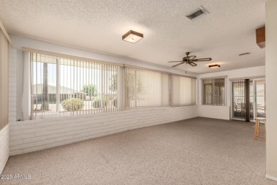 Charming 2-bedroom, 2-bathroom home in the heart of Sun City on Sun City-Willow Creek / Willow Brook  in Arizona - for sale on GolfHomes.com, golf home, golf lot