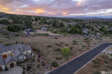 Custom .54-acre homesite capturing views of Montreux's 1st on Montreux Golf and Country Club in Nevada - for sale on GolfHomes.com, golf home, golf lot