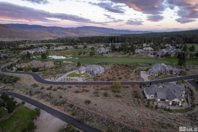 Custom .54-acre homesite capturing views of Montreux's 1st on Montreux Golf and Country Club in Nevada - for sale on GolfHomes.com, golf home, golf lot