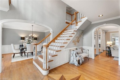 This home lives large! Septic permitted-3BR, but home includes on Sapona Country Club, Inc. in North Carolina - for sale on GolfHomes.com, golf home, golf lot