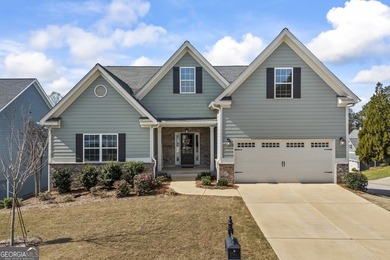 Welcome to ranch-level living in Traditions of Braselton! As you on Traditions of Braselton Golf Club in Georgia - for sale on GolfHomes.com, golf home, golf lot