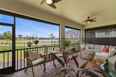 WATER & GOLF VIEWS highlight this beautifully maintained on Herons Glen Golf and Country Club in Florida - for sale on GolfHomes.com, golf home, golf lot