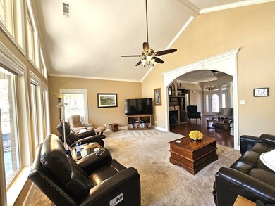 This all-brick, custom-built home sits on a level lot on on Granada Golf Course in Arkansas - for sale on GolfHomes.com, golf home, golf lot