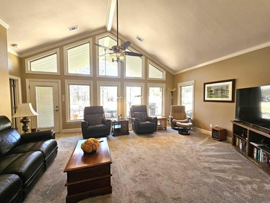 This all-brick, custom-built home sits on a level lot on on Granada Golf Course in Arkansas - for sale on GolfHomes.com, golf home, golf lot