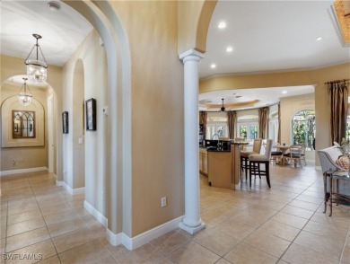 Custom built home in 2004 offers open floor plan with 3,400 SF on Gulf Harbour Yacht and Country Club in Florida - for sale on GolfHomes.com, golf home, golf lot