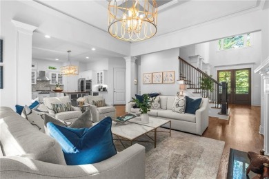 Welcome to Aerie Court, a beautifully remodeled four-sided brick on Cherokee Town and Country Club in Georgia - for sale on GolfHomes.com, golf home, golf lot