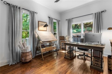 Welcome to Aerie Court, a beautifully remodeled four-sided brick on Cherokee Town and Country Club in Georgia - for sale on GolfHomes.com, golf home, golf lot